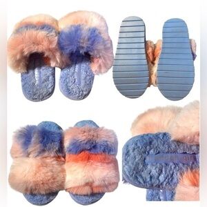 Madden Girl Slippers, Fluffy & only worn a couple of times - Size 12